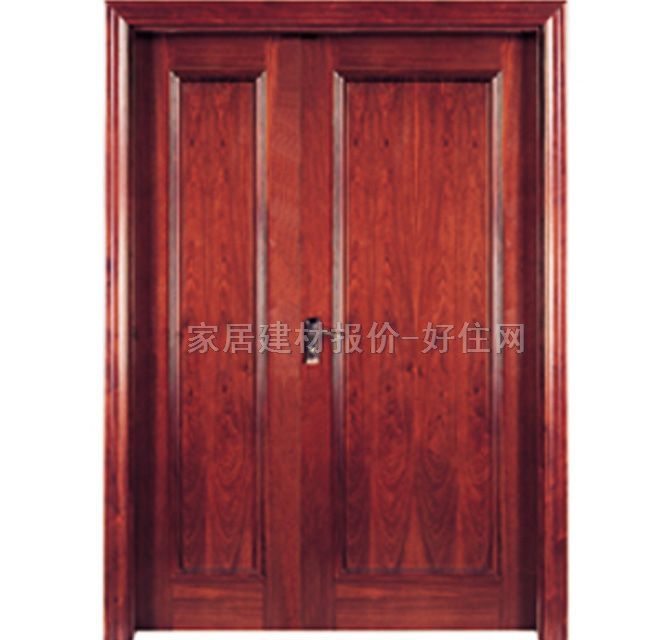 家寶原木實木門 黑胡桃實木門 1250×2000mm