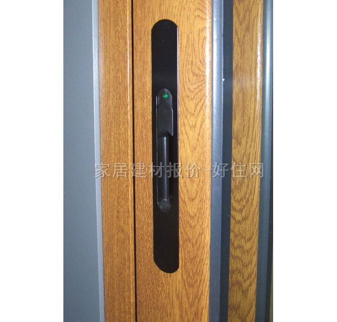 一米陽(yáng)光鋁合金門 推拉門單面覆膜 訂做