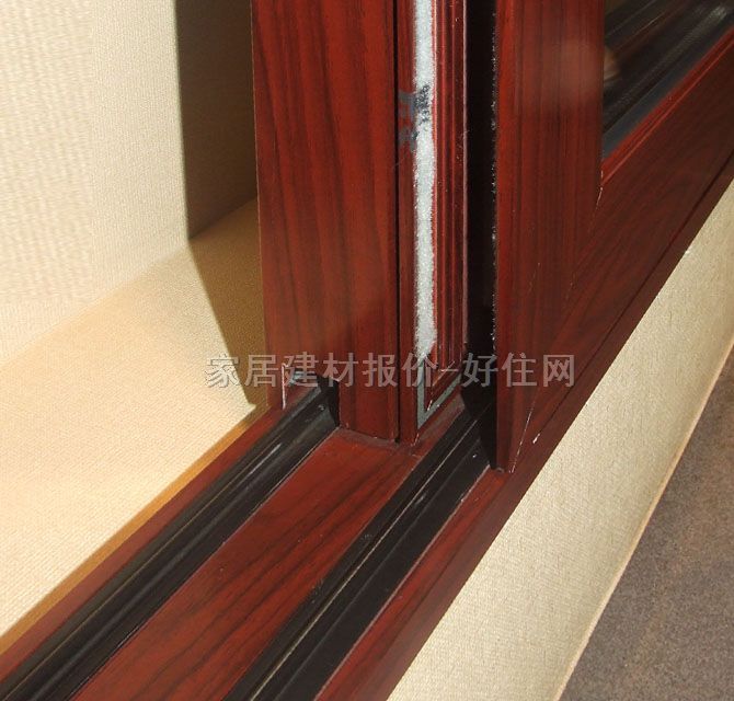 一米陽光鋁合金門 推拉門66系列二軌 訂做