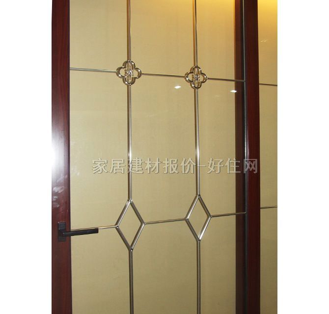 一米陽光鋁合金門 推拉門66系列二軌 訂做