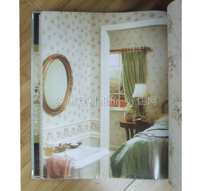 金田野墻紙 淡雅風(fēng)格白色仿花花紋 寬530mm×長10米 花 白色