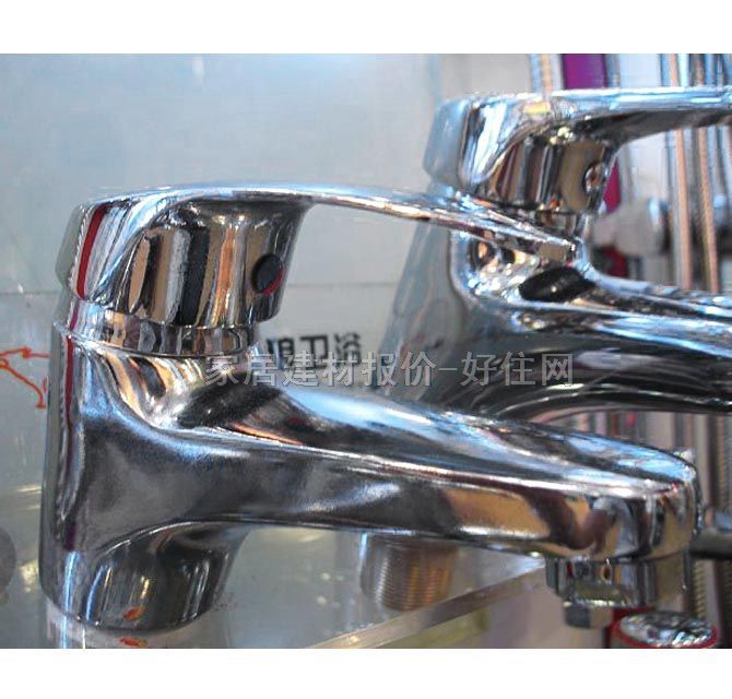 錦順面盆龍頭 不銹鋼 冷熱 單把雙孔 無 不銹鋼