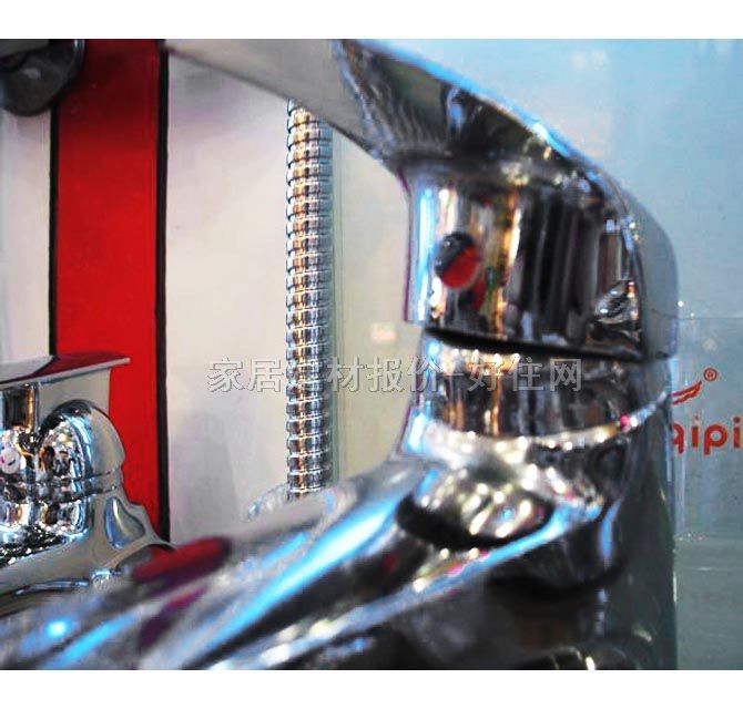 錦順面盆龍頭 不銹鋼 冷熱 單把雙孔 無 不銹鋼