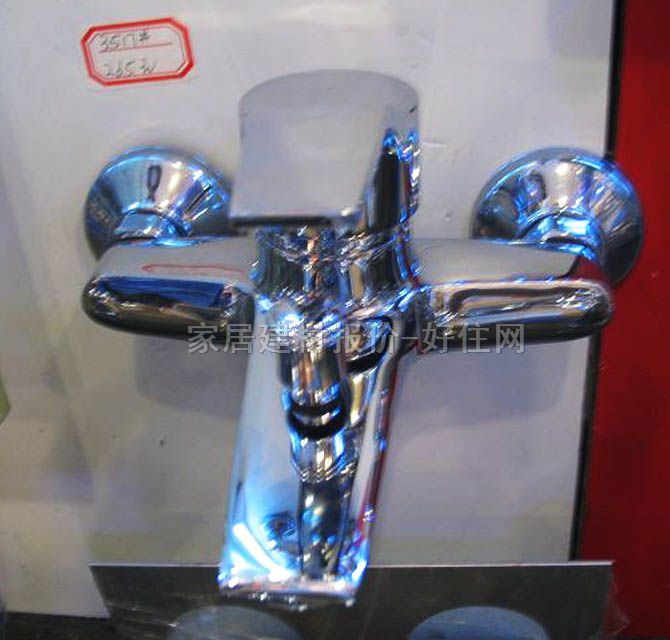 七匹狼浴缸淋浴龍頭 浴缸不銹鋼3517 明裝掛墻式