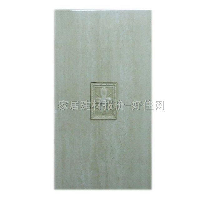 奧米茄墻磚花片 黃色幾何花紋 300×600mm