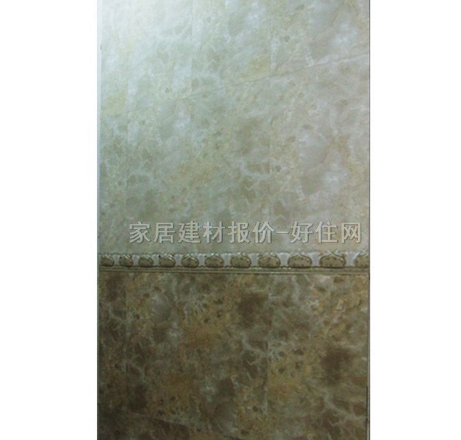 意特陶墻面磚 拋光磚淺灰色紋理圖案淺啡黃 330mm× 600mm