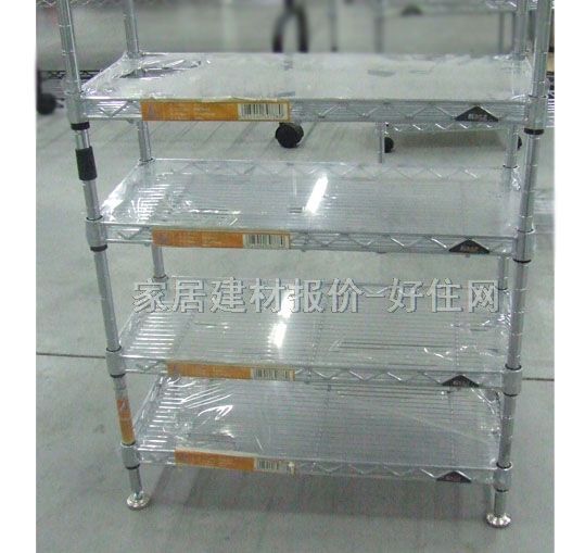 美之高廚衛(wèi)置物架 家用五層架OBH500 99310 45cm×120cm×高180cm 碳鋼