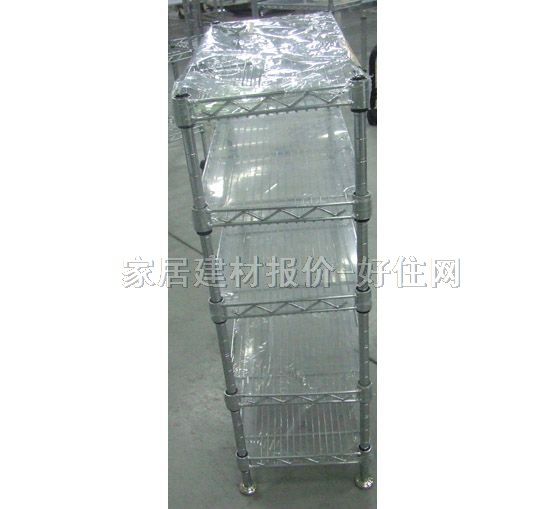 美之高廚衛(wèi)置物架 家用五層架OBH500 99310 45cm×120cm×高180cm 碳鋼