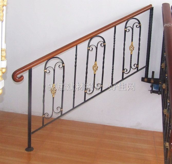 卓凡樓梯護(hù)欄 鐵藝FS-001 訂做