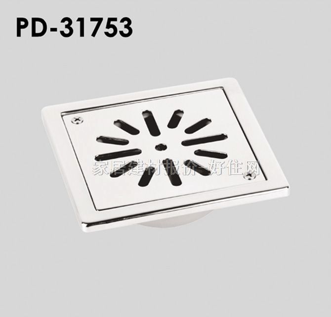 雅之杰地漏 方形不銹鋼P(yáng)D-31753 未知