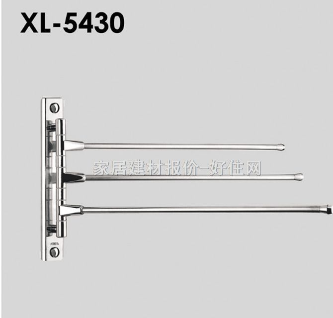 雅之杰毛巾架(桿) 多桿毛巾架不銹鋼XL-5430 多層