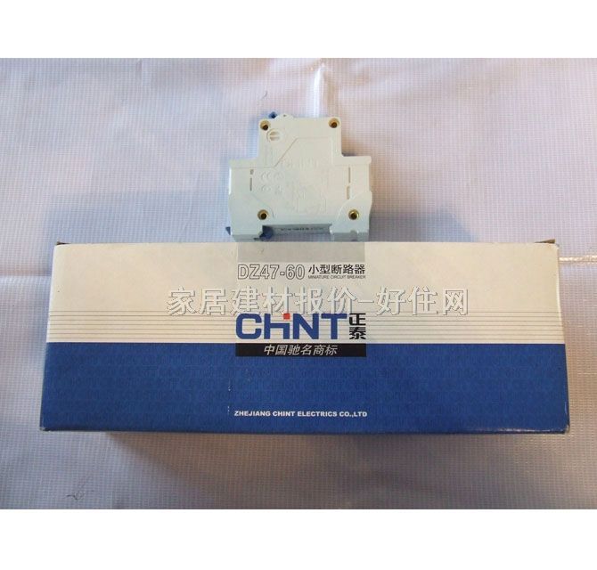 正泰斷路器\空氣開關(guān) DZ47-60 C20 1P 20A 空氣開關(guān)(塑殼斷路器)