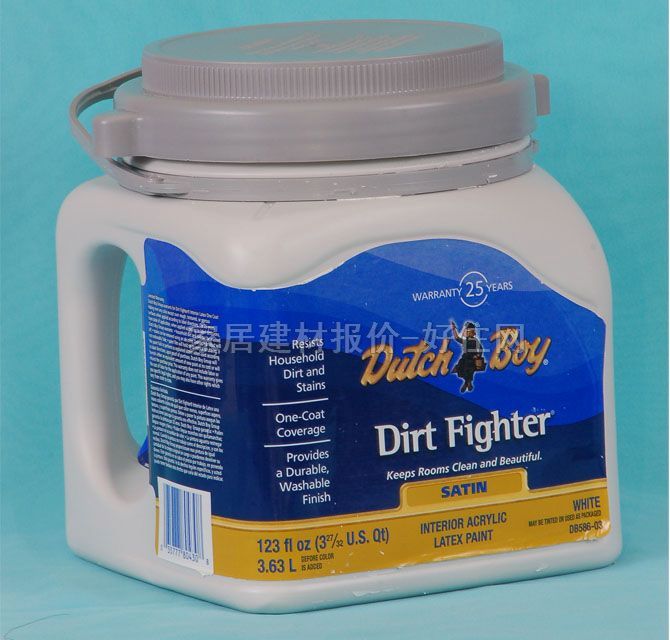 荷蘭小子內(nèi)墻乳膠漆 DUTCH BOY 58603 3.63L 白色