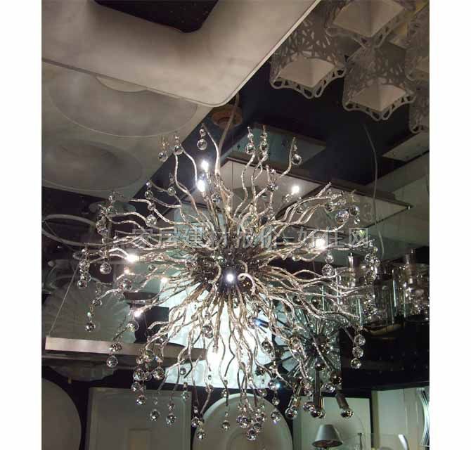 敦博吊燈 1808/20 金屬燈架+金屬燈罩 現(xiàn)代簡(jiǎn)約風(fēng)格 Φ700mm 白色