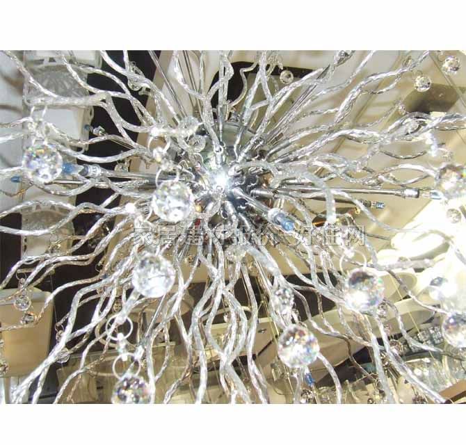 敦博吊燈 1808/20 金屬燈架+金屬燈罩 現(xiàn)代簡(jiǎn)約風(fēng)格 Φ700mm 白色