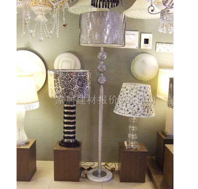 斯波爾落地?zé)?869 未知mm 奢華風(fēng)格 亞克力燈罩 水晶玻璃燈架