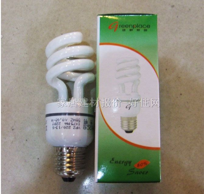 綠野節(jié)能燈光源 螺旋形GP3100系列 13W