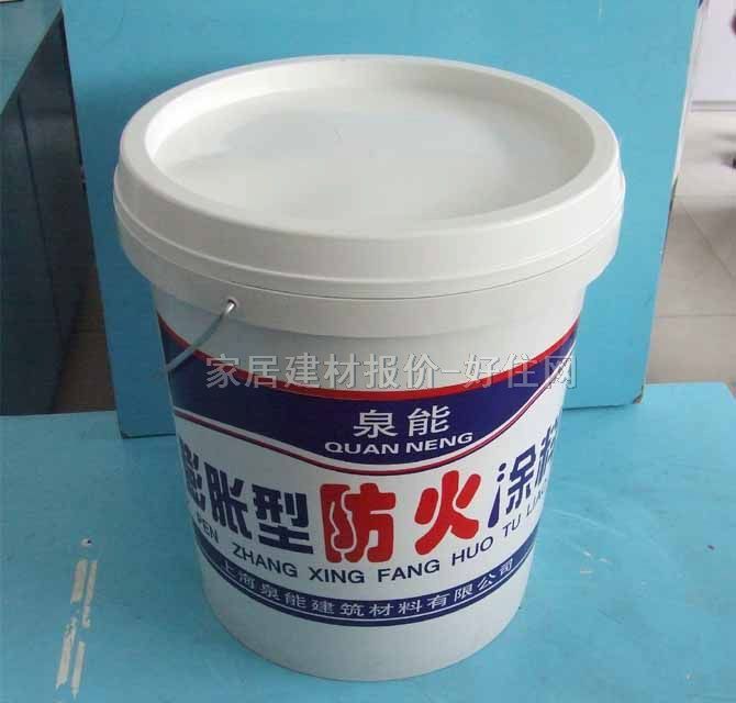 泉能防火涂料 膨脹型防火涂料 20L FTN-603白色膨脹型