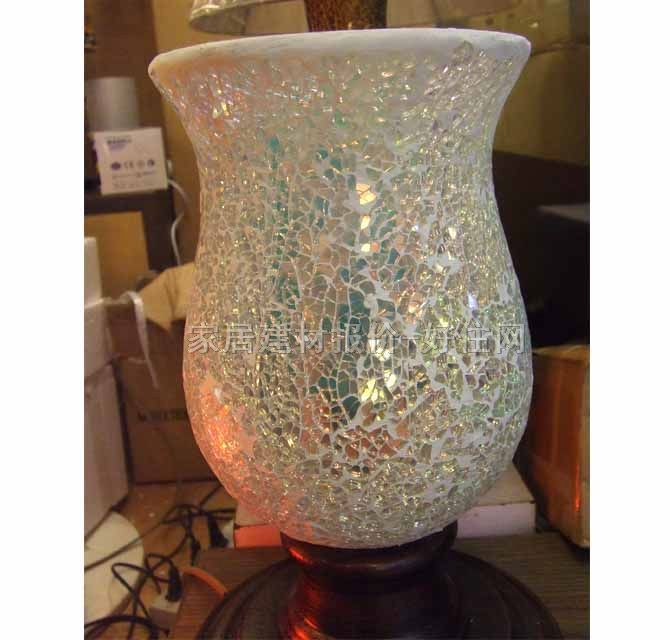 易美達(dá)臺燈 L1006/1 高未知cm 異國情調(diào) 玻璃燈罩 金屬燈架