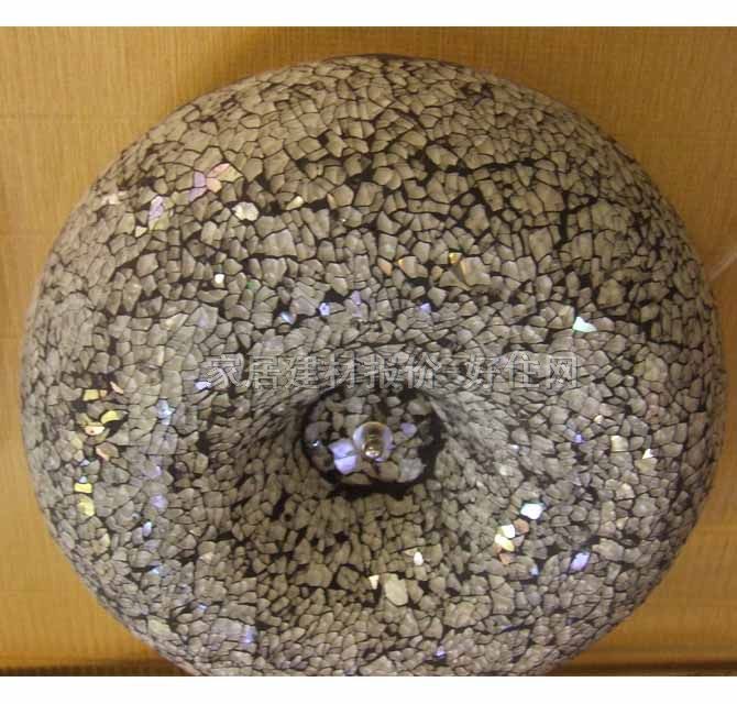 易美達吸頂燈 餐廳吸頂燈9823/2 圓形 東南亞風格 彩色玻璃