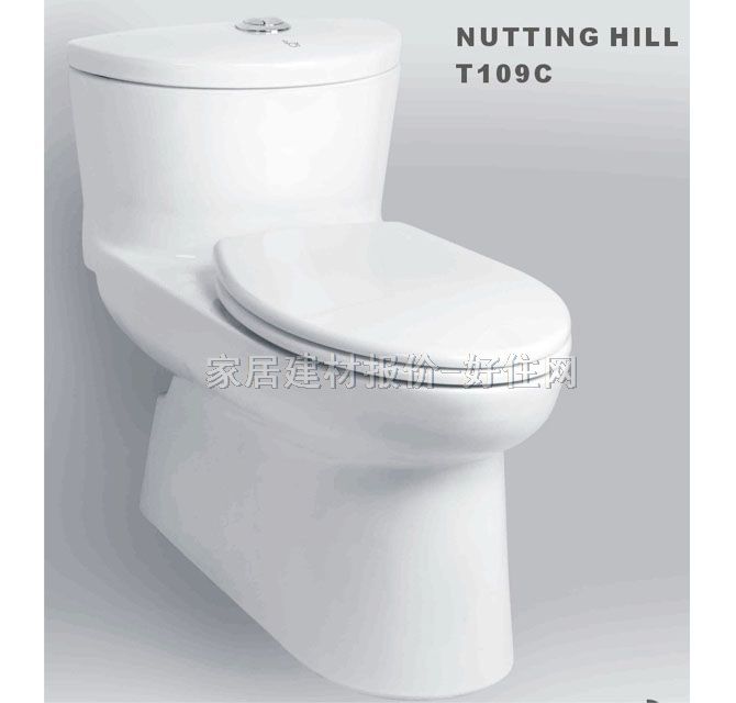 樂伊連體馬桶坐廁 T109C 745mm×445mm×高685mm