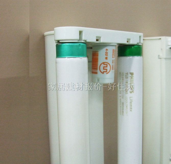 飛利浦支架日光燈 電子支架超彩系列 2×72w 日光燈光源 白色