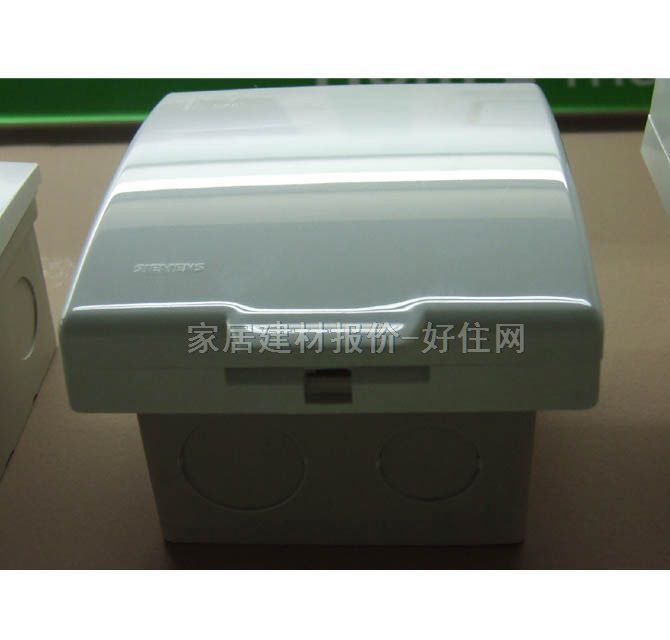 西門子防濺插座盒罩 5TG0646-1NC1 常用 白色