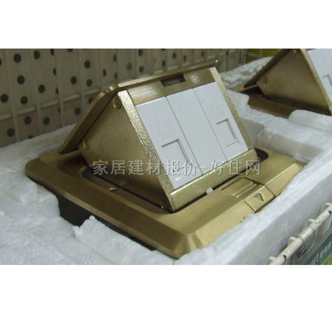 西門子信息地插座 5TG02827NC1 共2位 電話+電視插座 銅合金 單聯(lián)方形彈起式