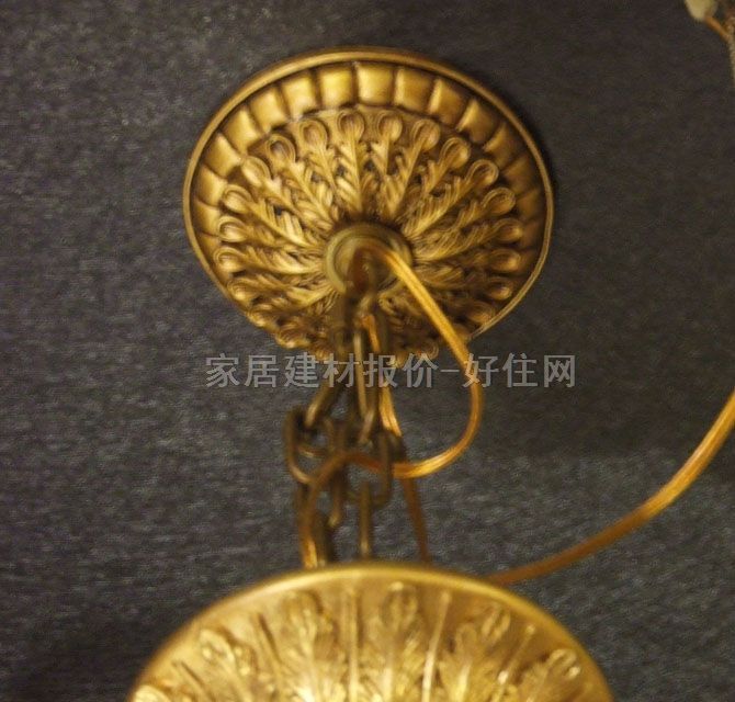 華麗吊燈 8858/14 金屬燈架+紗織燈罩 大型奢華式 Φ1000mm 白色