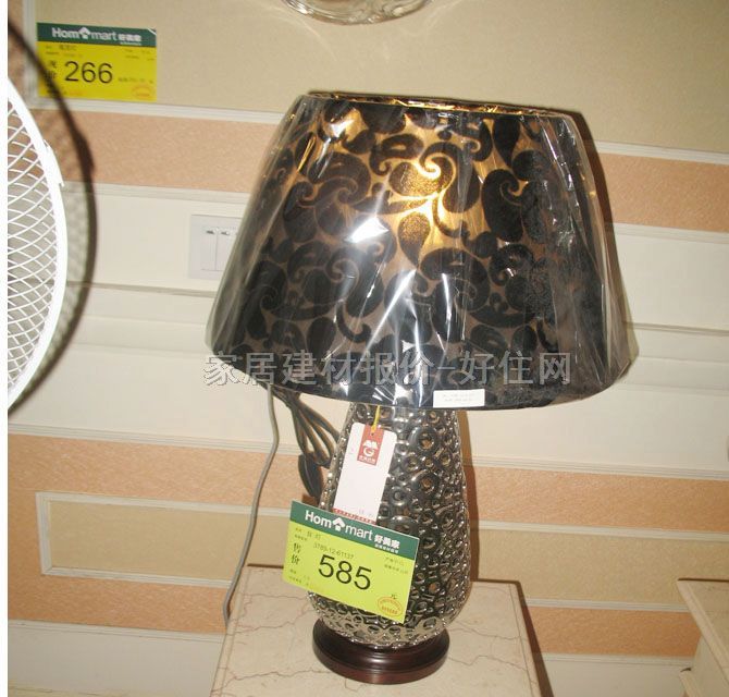 吉好臺燈 3789-12-61137 高未知cm 傳統(tǒng)古典 布藝燈罩 陶瓷燈架