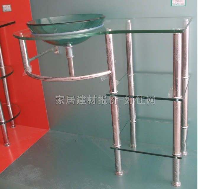 冠藝獨立面盆柜 玻璃GY-6049 1000mm×520mm×15mm