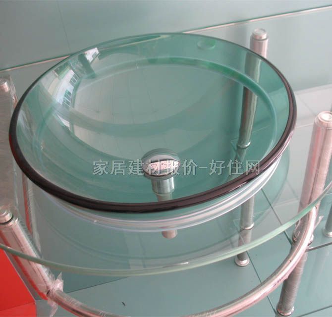 冠藝獨立面盆柜 玻璃GY-6049 1000mm×520mm×15mm