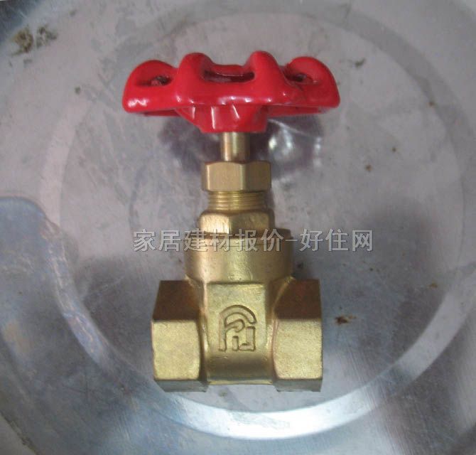 金法水管開(kāi)關(guān)閥門(mén) 閘閥 DN15mm 銅合金