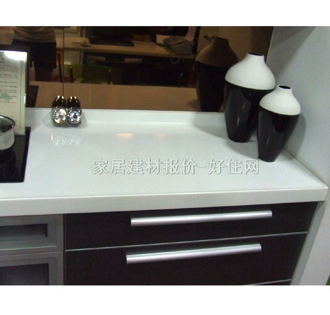 圖騰寶佳櫥柜臺(tái)面石材 黑郁金香 訂做