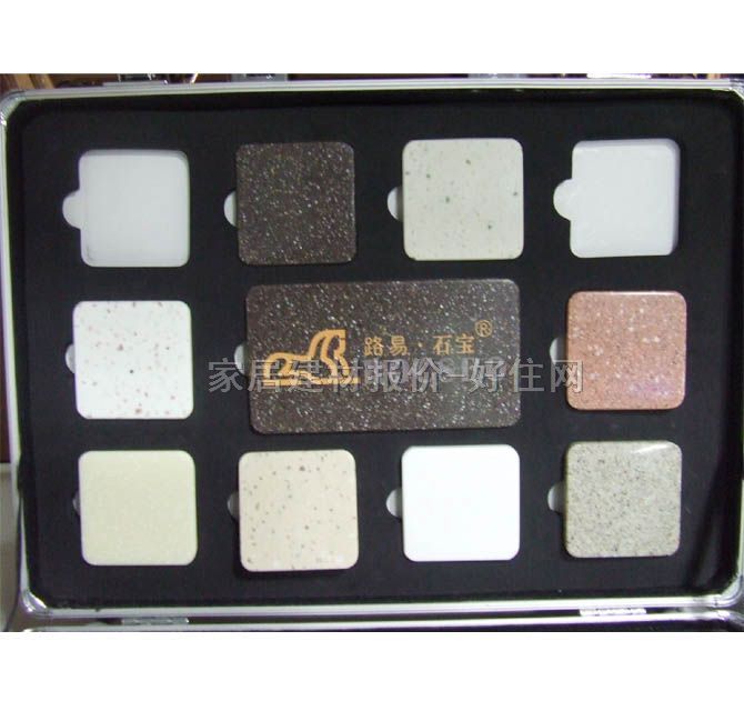 圖騰寶佳櫥柜臺(tái)面石材 黑郁金香 訂做