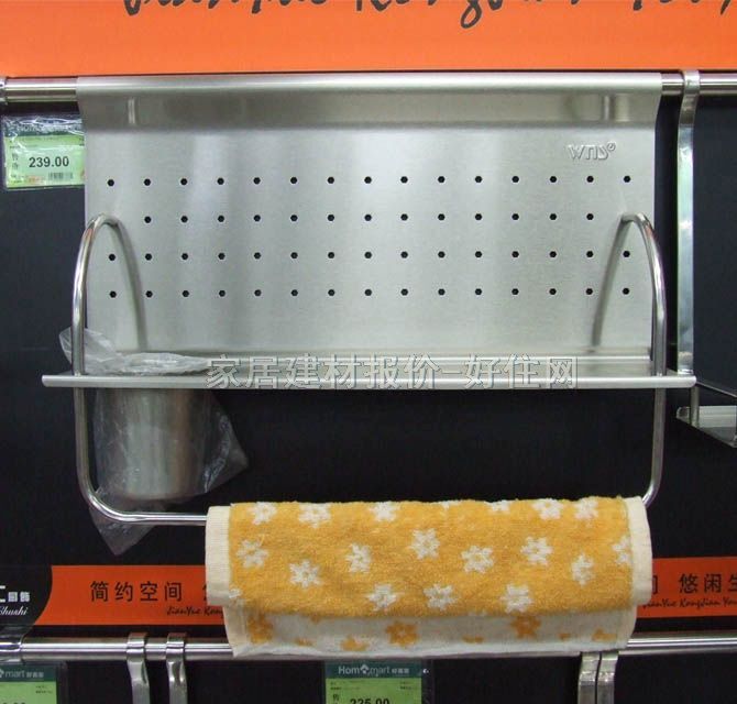 萬能士廚衛(wèi)置物架 434×125×285mm 單桶調(diào)味架GY510 1層