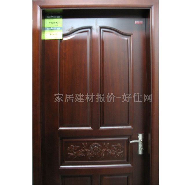 鴻福原木實(shí)木門 非洲沙比利 YM009 訂做