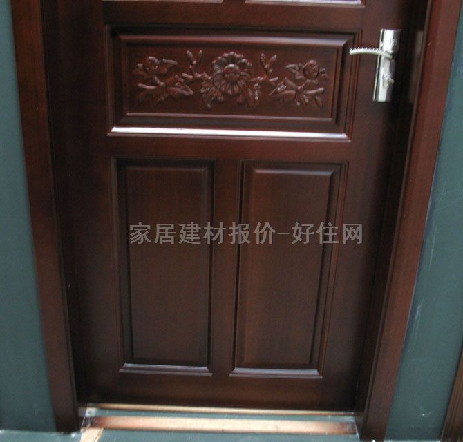 鴻福原木實(shí)木門 非洲沙比利 YM009 訂做