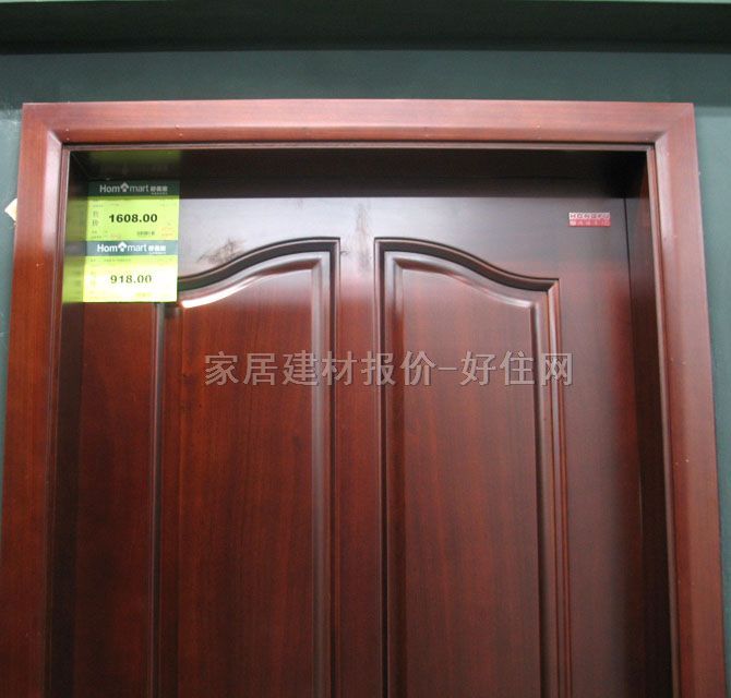 鴻福原木實(shí)木門 非洲沙比利 YM009 訂做