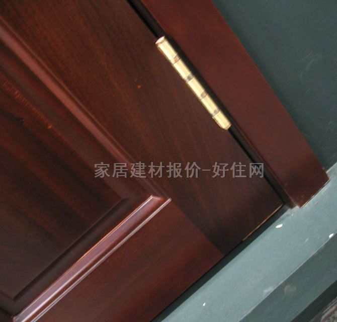 鴻福原木實(shí)木門 紅櫻桃YM002(掩門系列) 訂做