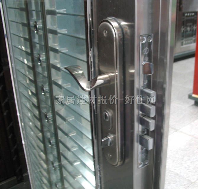 鴻福不銹鋼門 單開式新三類花架A190(無縫) 訂做