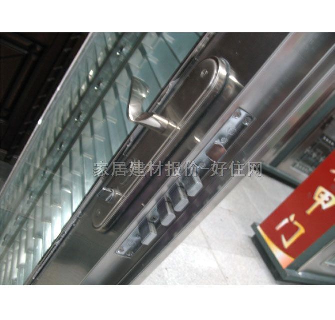 鴻福不銹鋼門 單開式新三類花架A190(無縫) 訂做