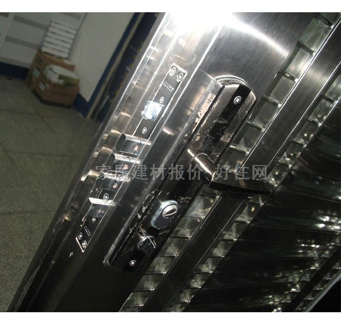 鴻福不銹鋼門 單開(kāi)式新三類花架LX-233 訂做