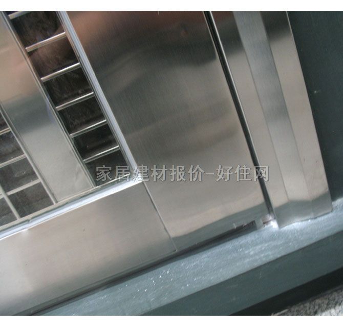 鴻福不銹鋼門 單開(kāi)式新三類花架LX-233 訂做