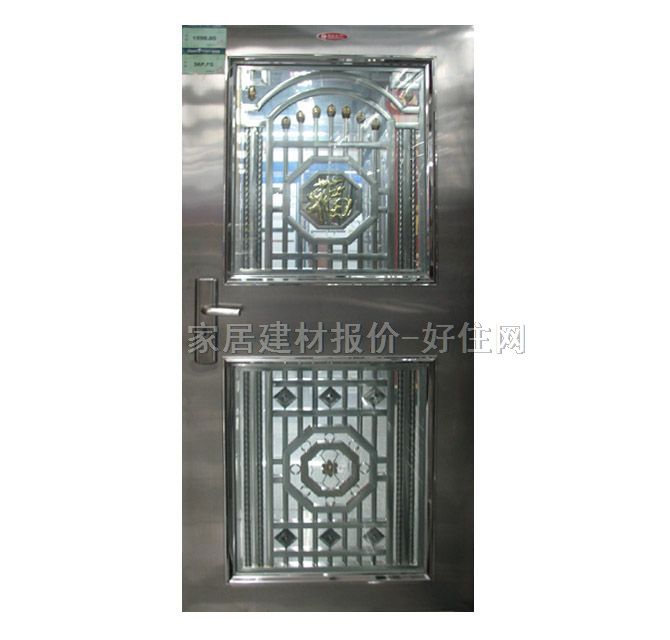 鴻福不銹鋼門 單開式新二類花架HF-1517(無縫) 訂做