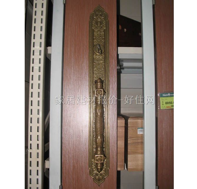 奧珀木門鎖 HLS998 AB-3 45mm-55mm 黃古銅 執(zhí)手鎖 黃古銅色