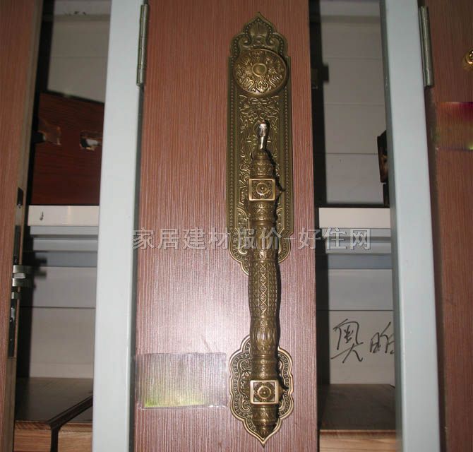 奧珀木門鎖 天帝R998 AB-3 45mm-55mm 黃古銅 執(zhí)手鎖 黃古銅色