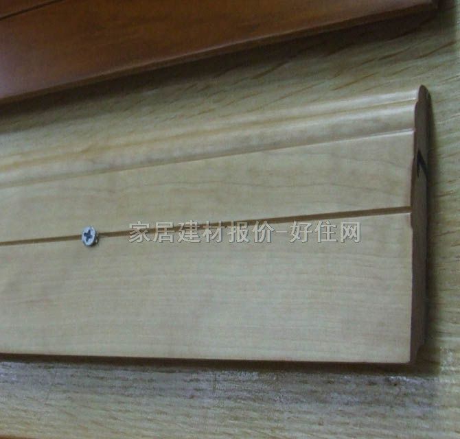 鴻基木地板踢腳線 實木地腳線楓木 2100mm×85mm×厚15mm