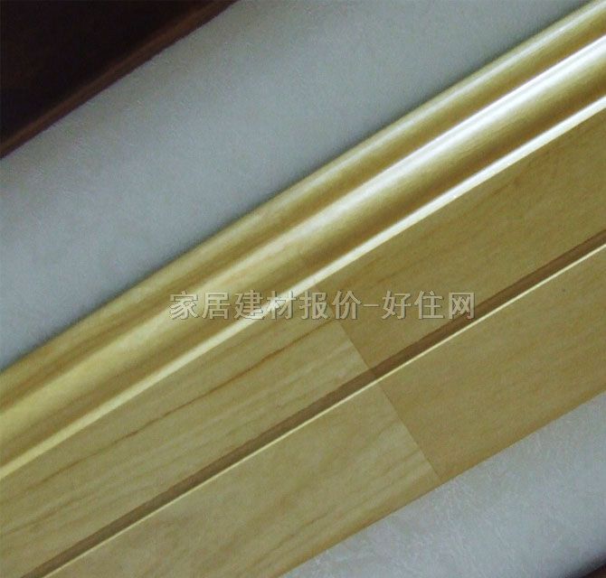 金鋼鸚鵡木地板踢腳線 實木地腳線巴福蕓香 2150mm×80mm×厚12mm