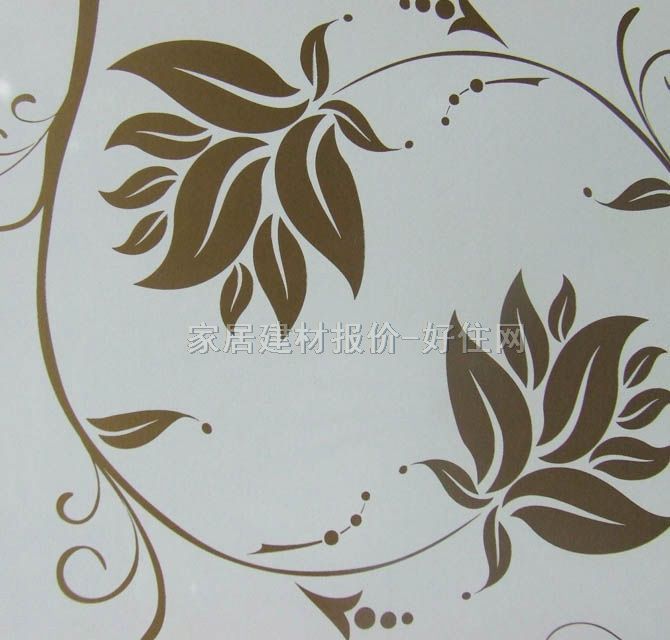 現(xiàn)代鋁扣板天花 滾涂菊花片 300mm×300mm